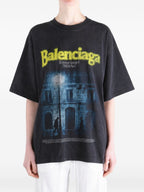 Balenciaga T-shirts and Polos BLACK