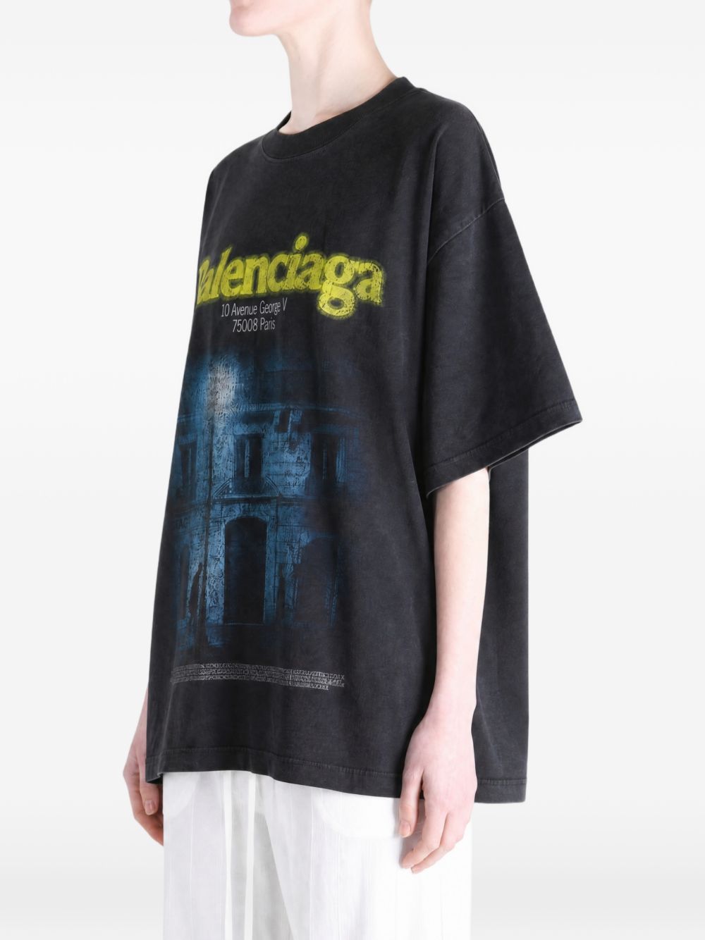 Balenciaga T-shirts and Polos BLACK