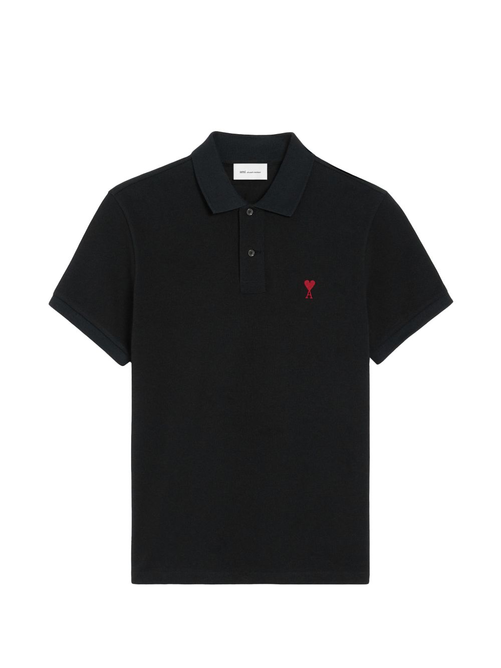 AMI PARIS T-shirts and Polos BLACK