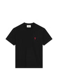 AMI PARIS T-shirts and Polos BLACK