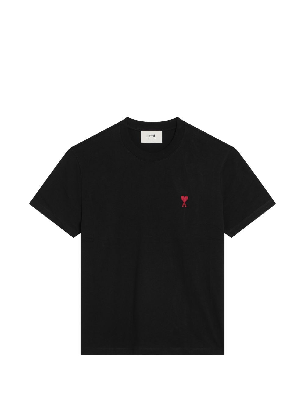 AMI PARIS T-shirts and Polos BLACK