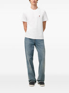 AMI PARIS T-shirts and Polos WHITE