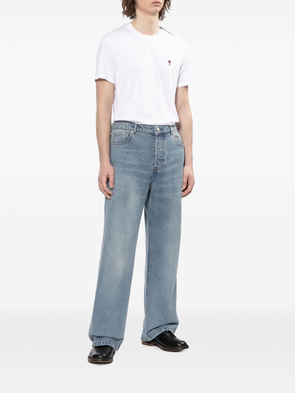 AMI PARIS T-shirts and Polos WHITE