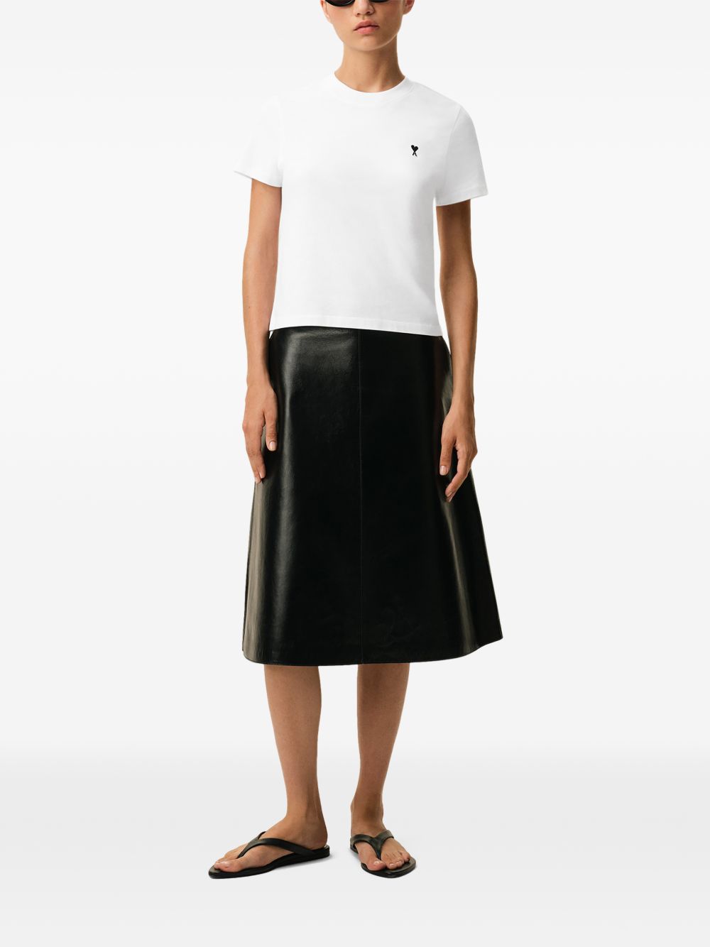AMI PARIS T-shirts and Polos WHITE