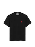 AMI PARIS T-shirts and Polos BLACK