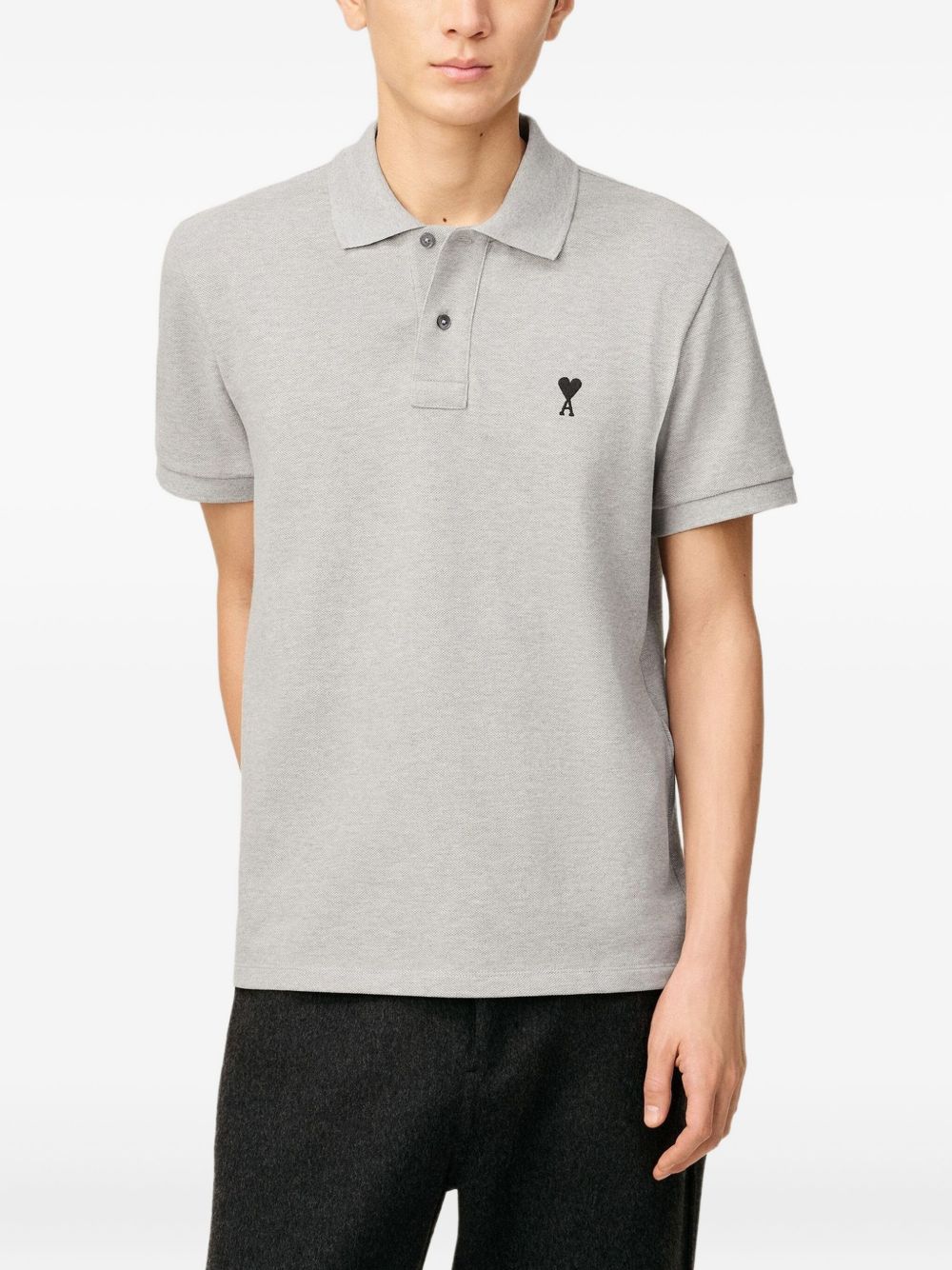 AMI PARIS T-shirts and Polos GREY