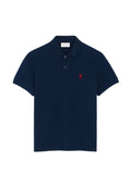 AMI PARIS T-shirts and Polos NAVY