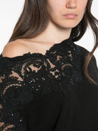 Ermanno Scervino Sweaters BLACK