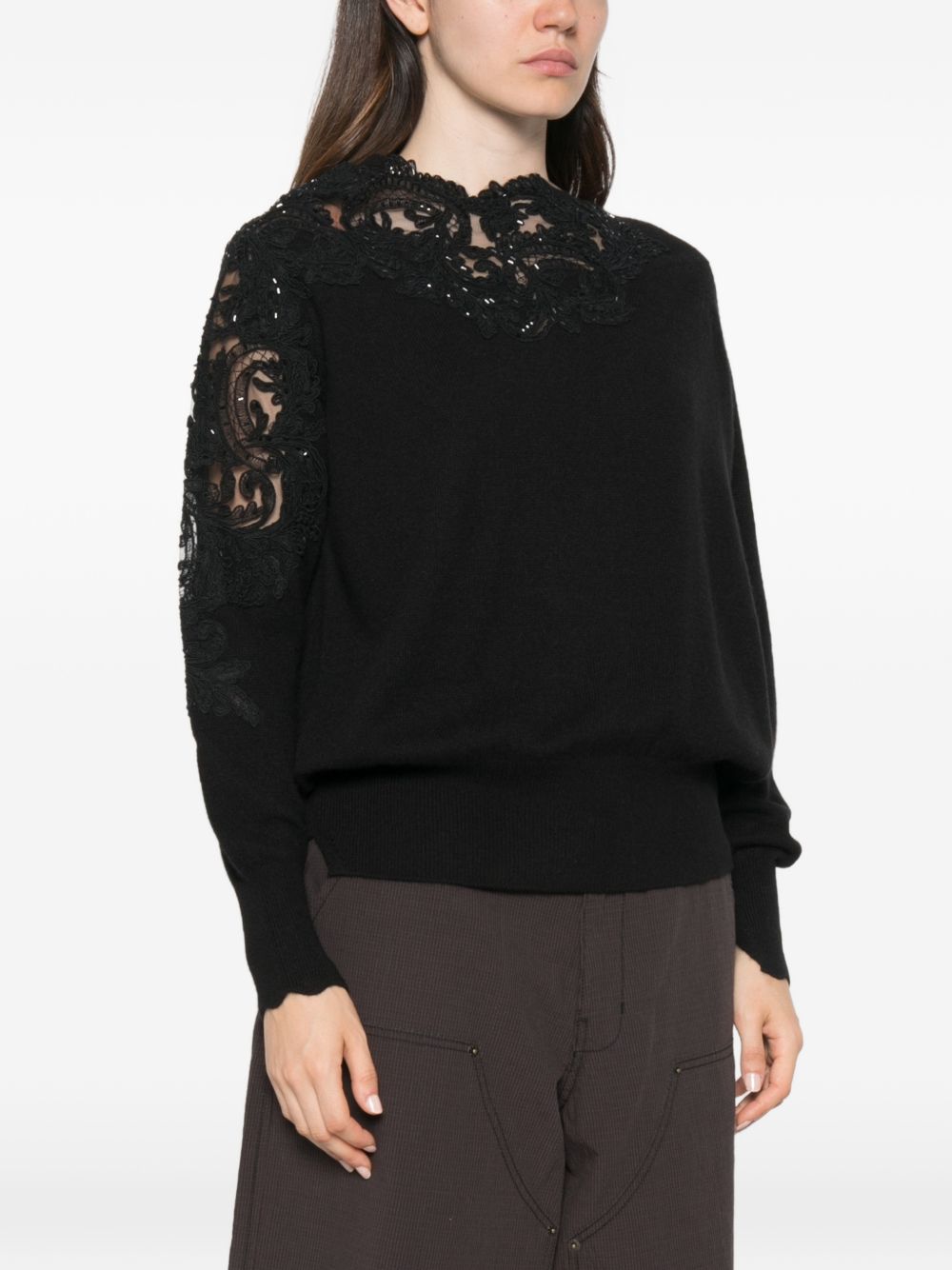 Ermanno Scervino Sweaters BLACK