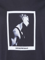 EMPORIO ARMANI CAPSULE T-shirts and Polos BLACK