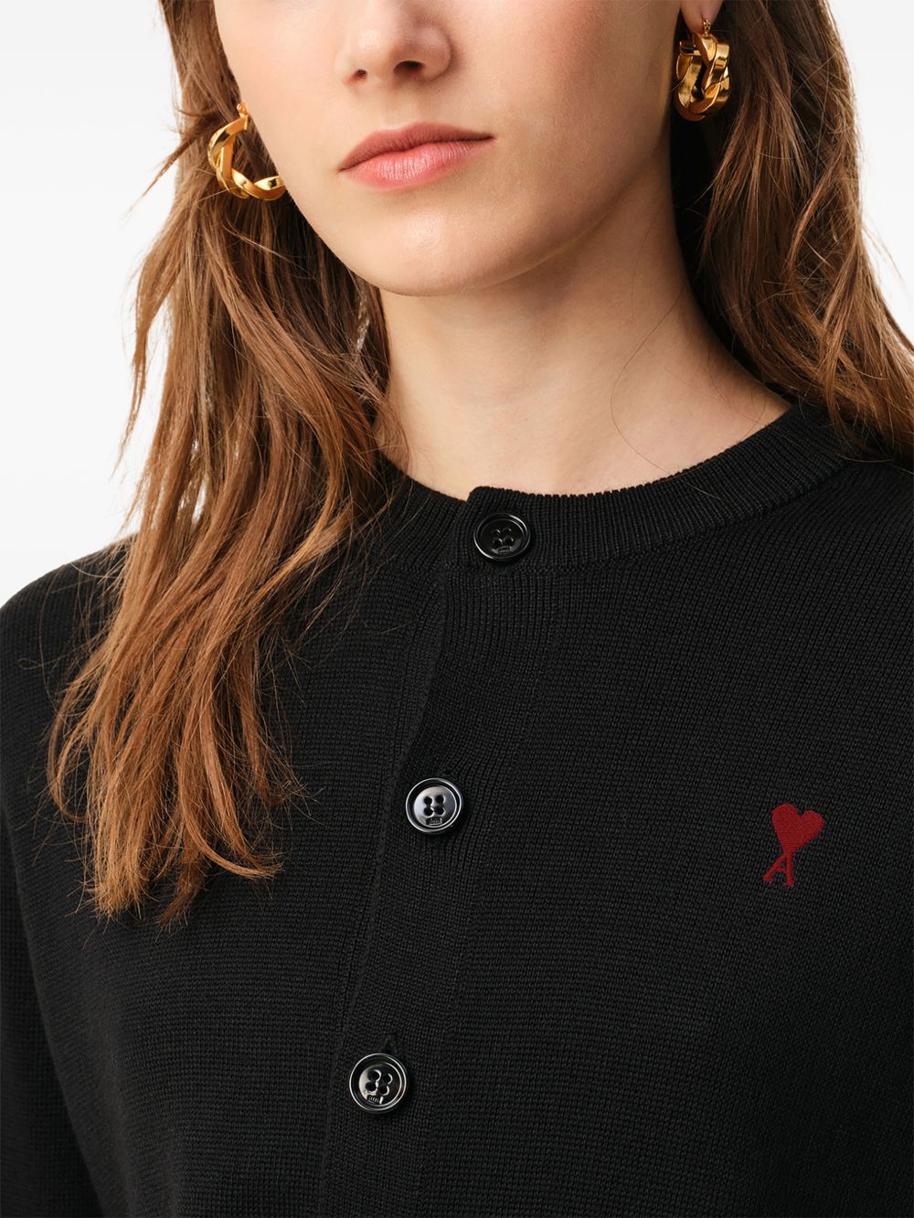 AMI PARIS Sweaters BLACK