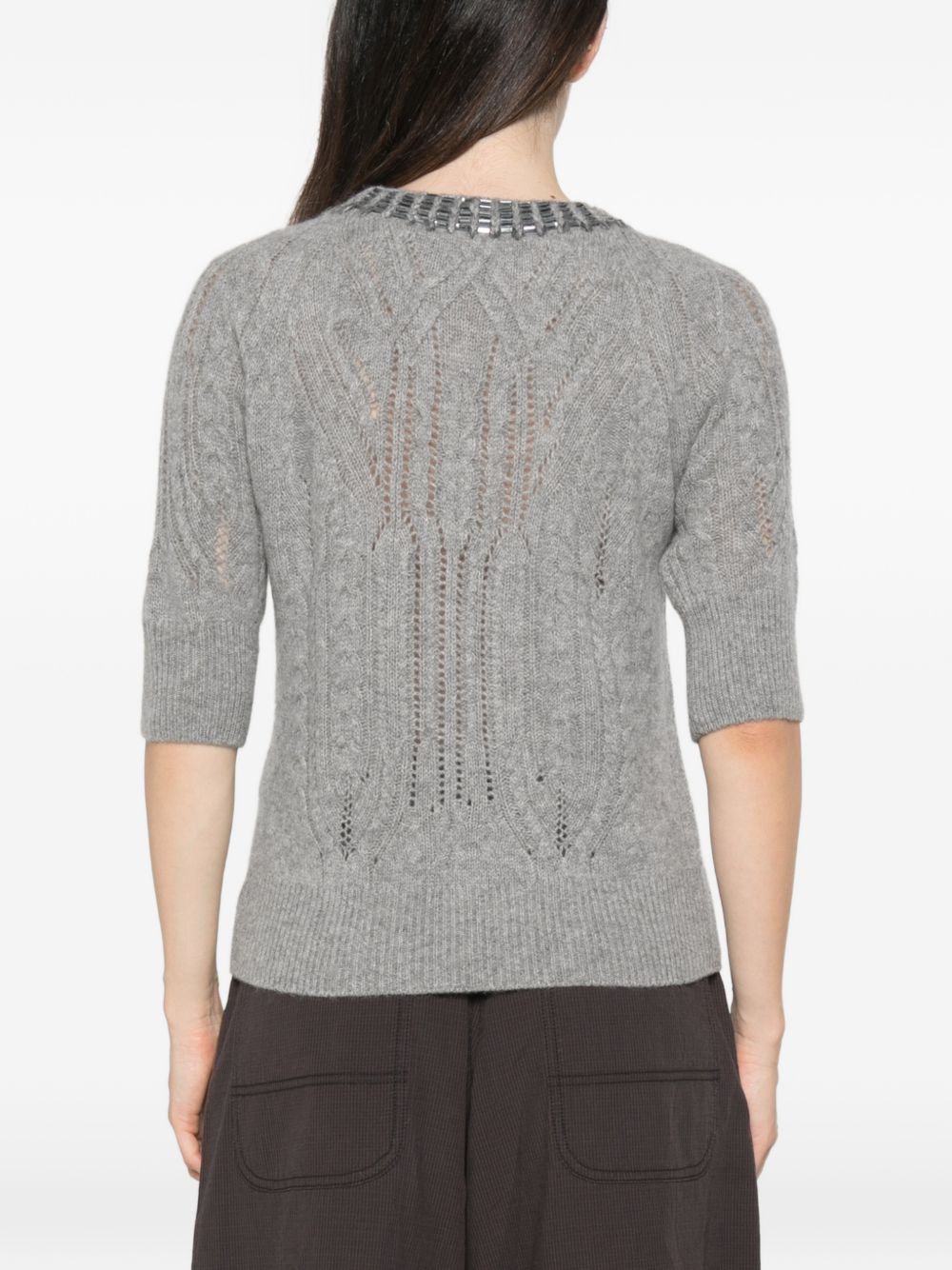 Ermanno Scervino Sweaters GREY
