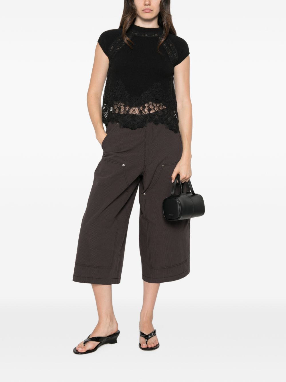 Ermanno Scervino Top BLACK