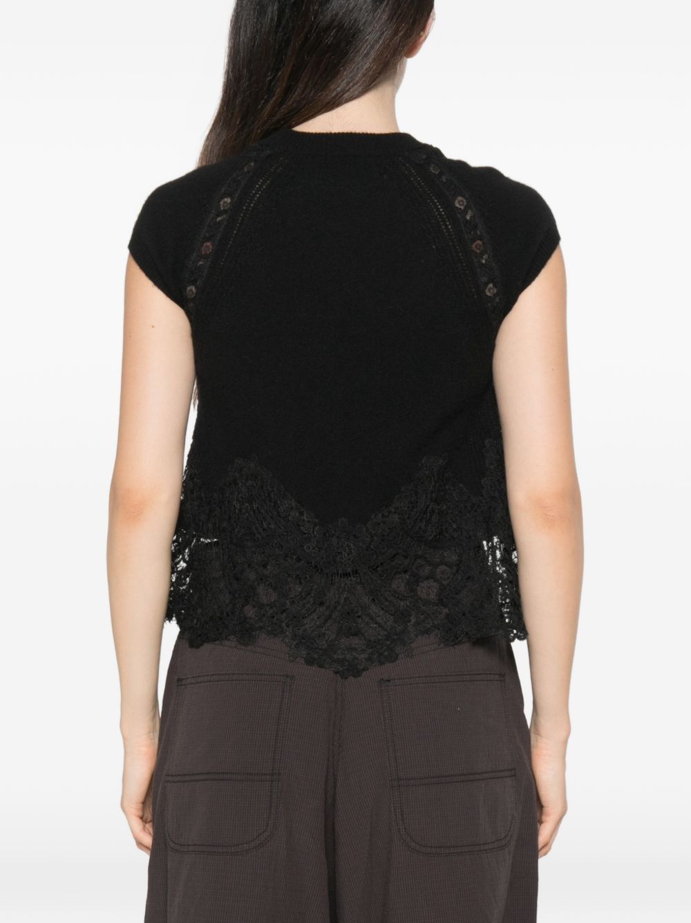 Ermanno Scervino Top BLACK
