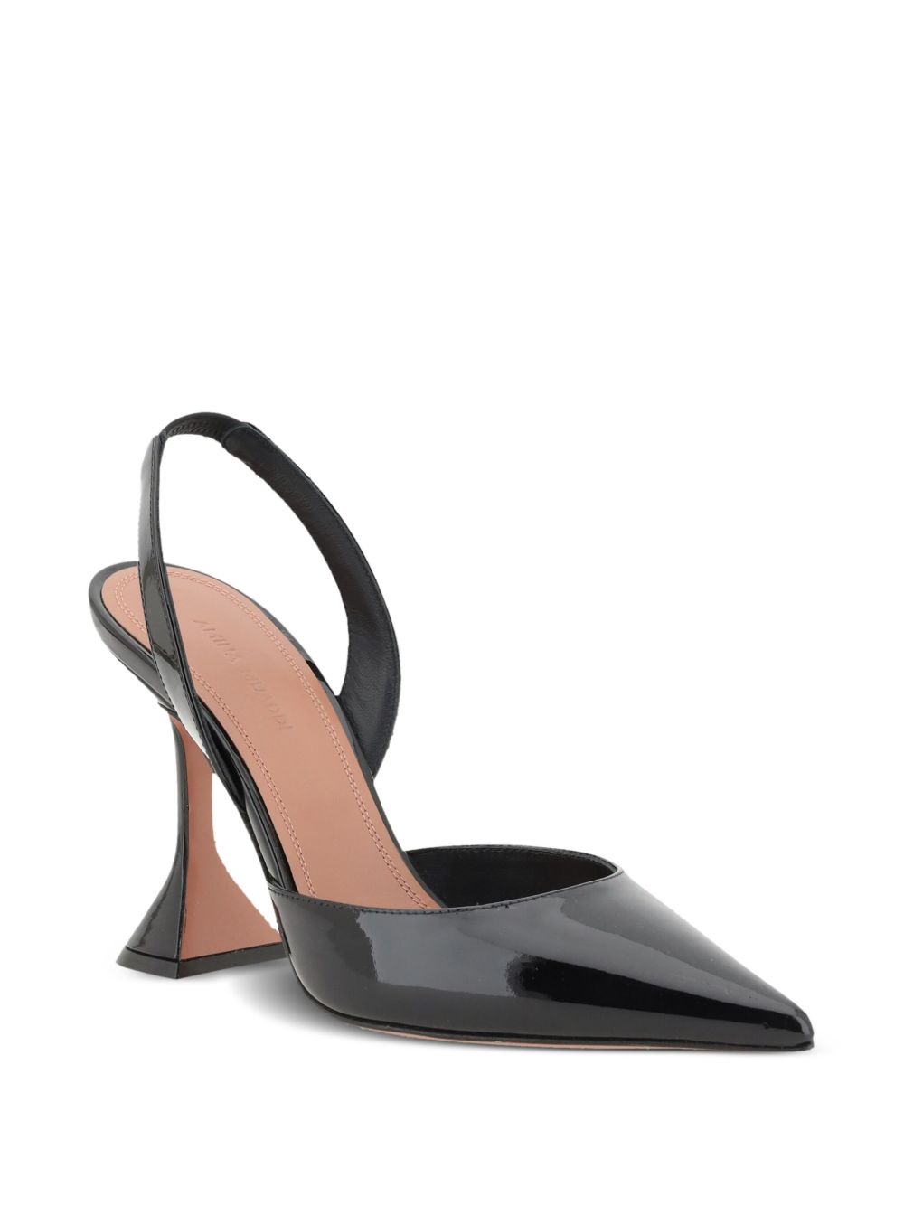 AMINA MUADDI With Heel BLACK