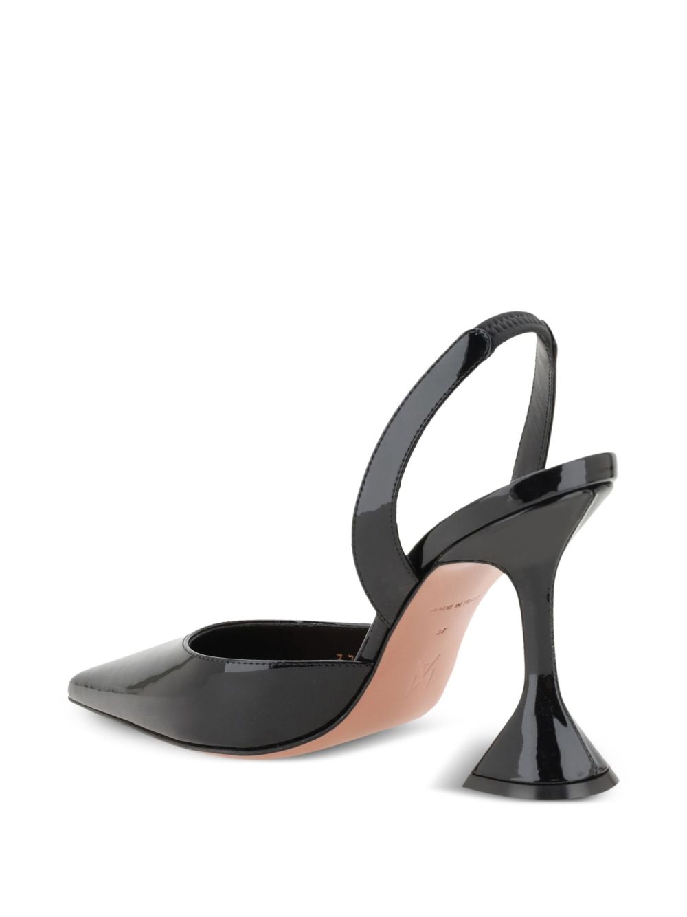 AMINA MUADDI With Heel BLACK