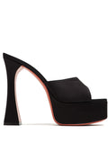 AMINA MUADDI Sandals BLACK
