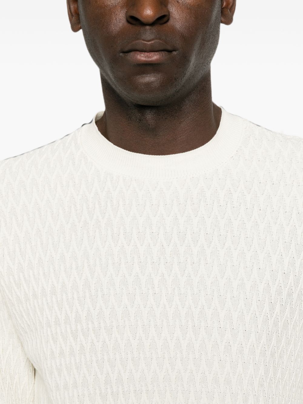 Emporio Armani Sweaters WHITE