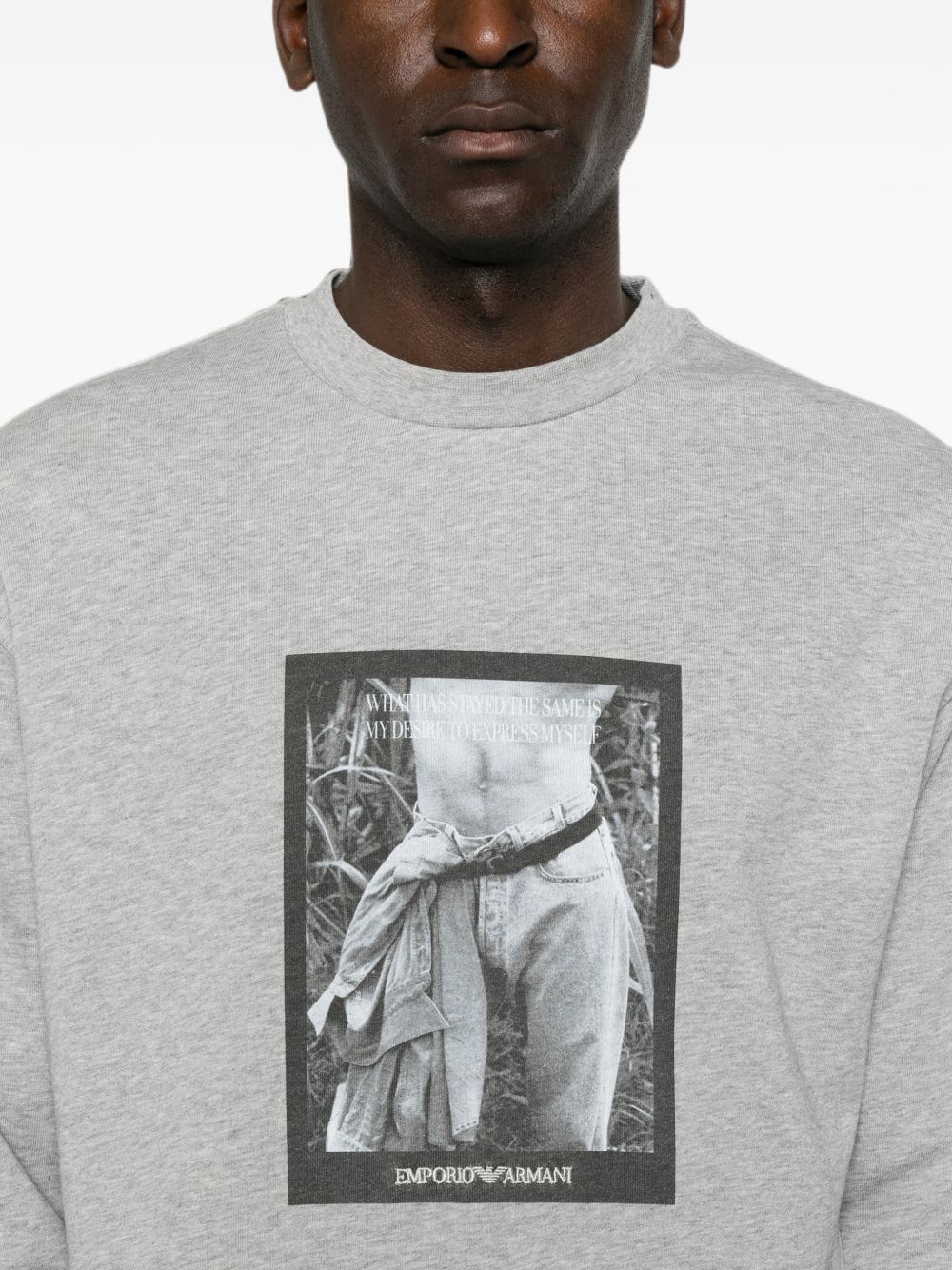EMPORIO ARMANI CAPSULE Sweaters GREY