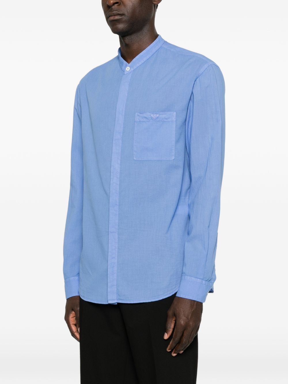 Emporio Armani Shirts LIGHT BLUE