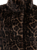 Apparis Leopard Faux-Fur Coat