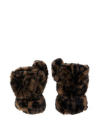 Apparis Leopard Print Mittens