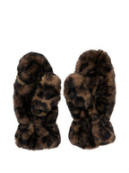 Apparis Leopard Print Mittens