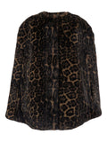 Apparis Sloane Faux-Fur Cape