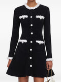 Self-portrait Dresses BLACK