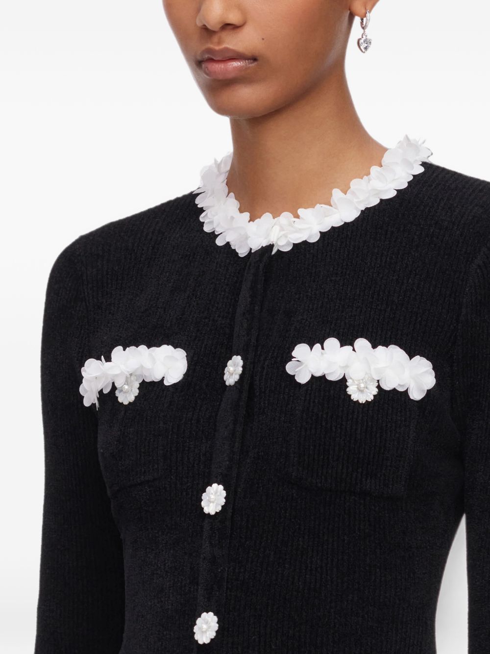 Self-portrait Dresses BLACK