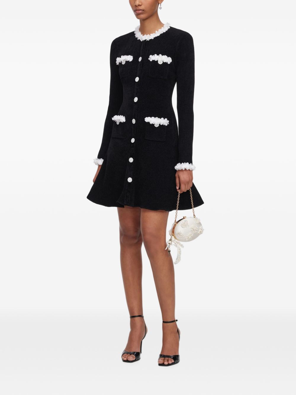 Self-portrait Dresses BLACK