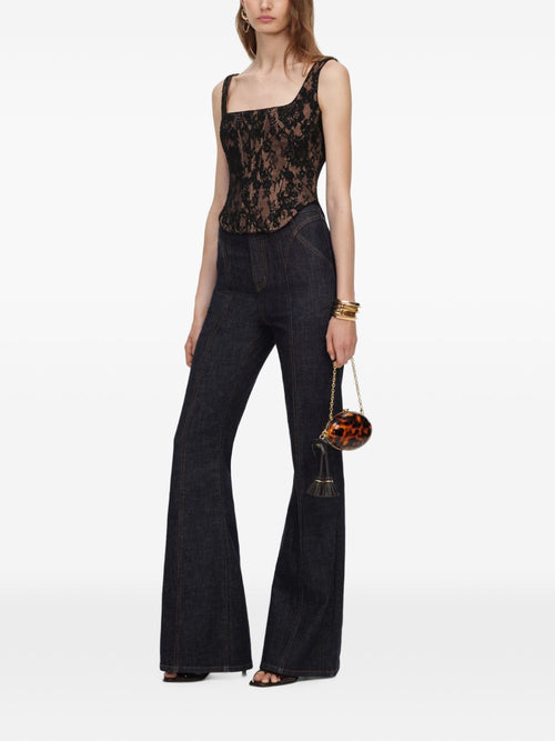 Self-portrait Top BLACK