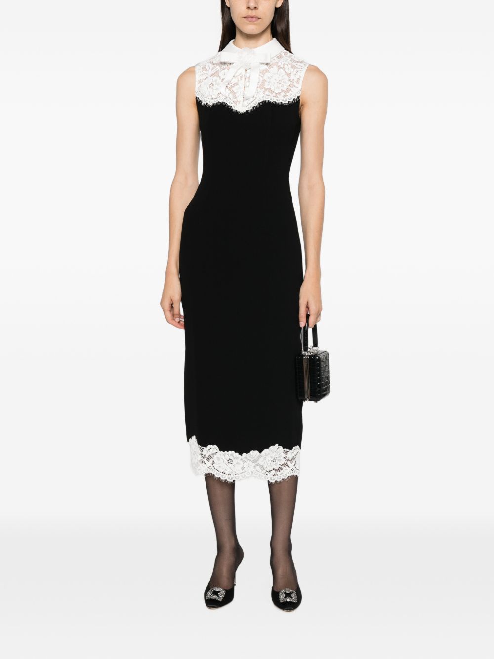 Self-portrait Dresses BLACK