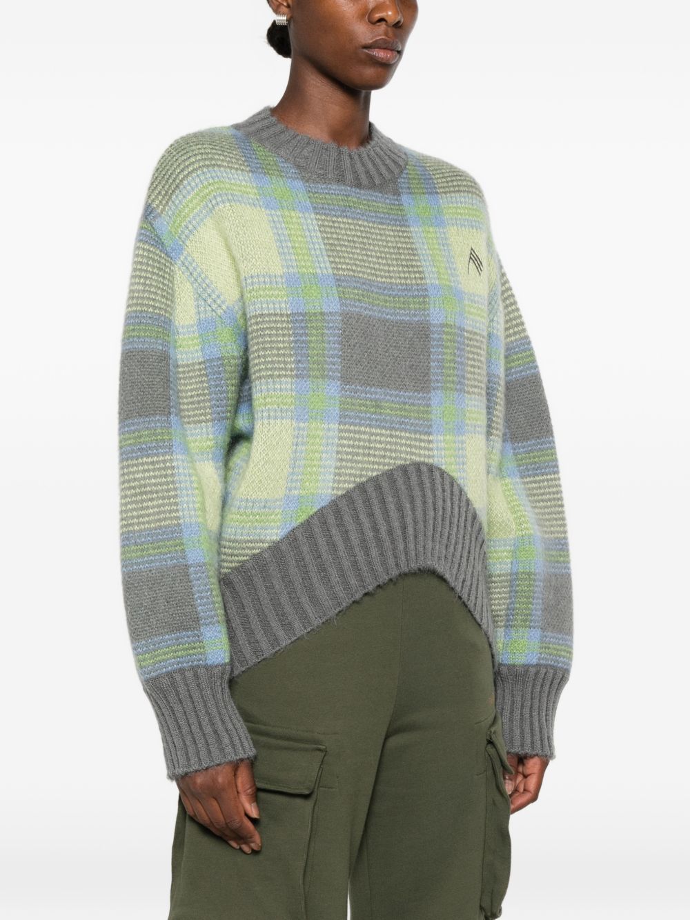 THE ATTICO Sweaters GREEN