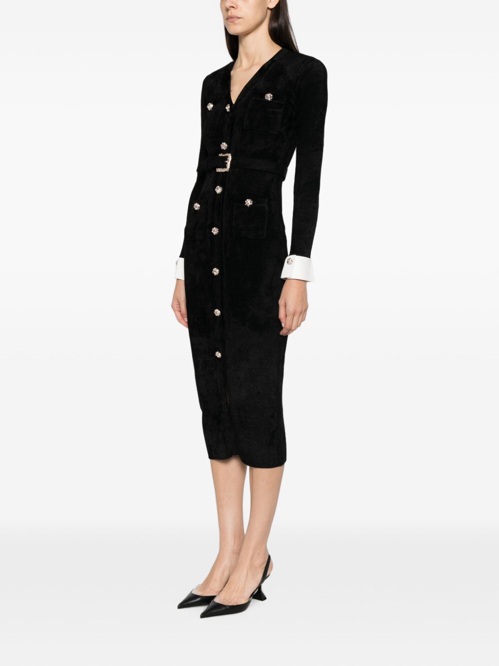 Self-portrait Dresses BLACK