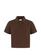 Saint Laurent T-shirts and Polos BROWN