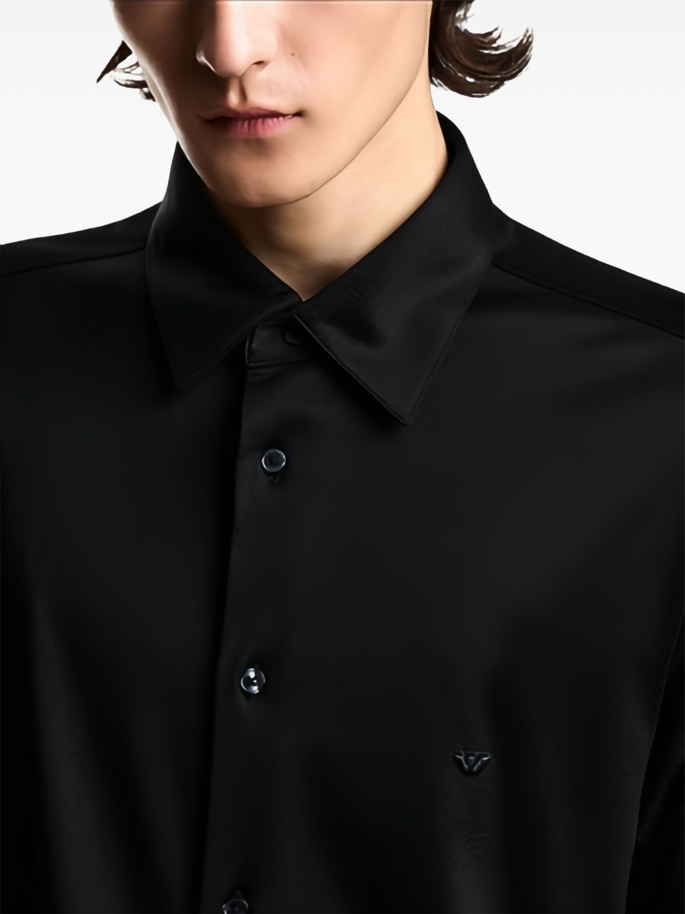 Emporio Armani Shirts BLACK