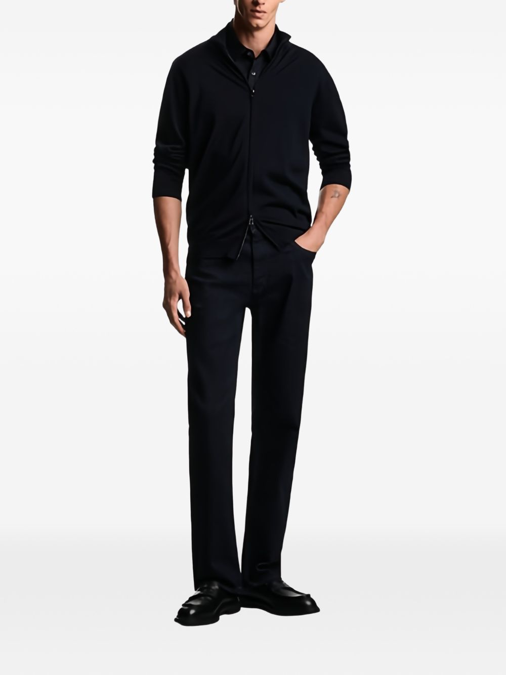 Emporio Armani Shirts NAVY