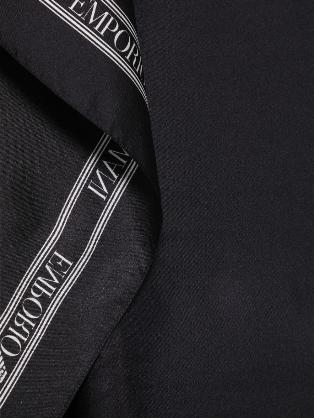 EMPORIO ARMANI CAPSULE Scarfs BLACK