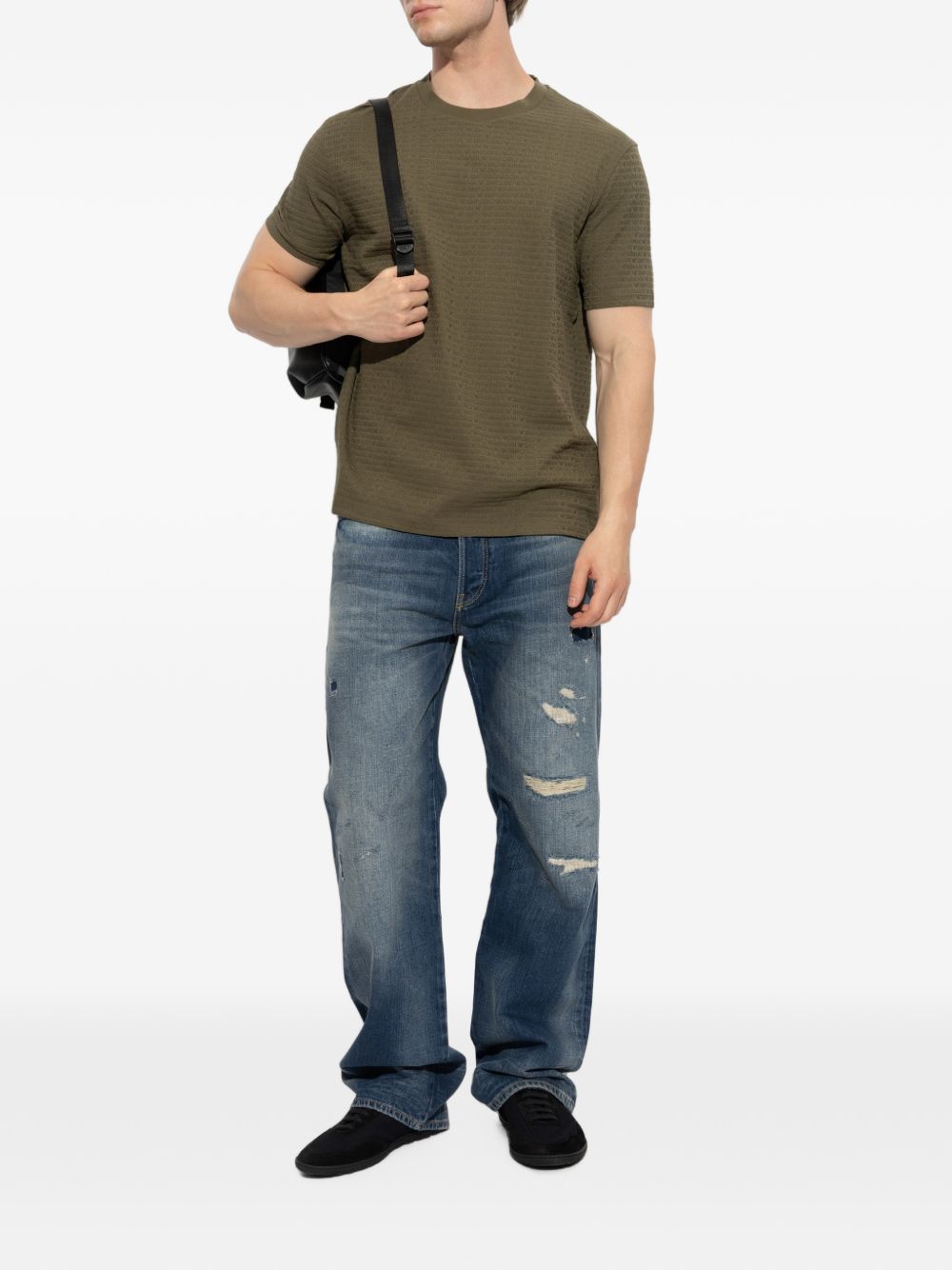 Emporio Armani T-shirts and Polos GREEN
