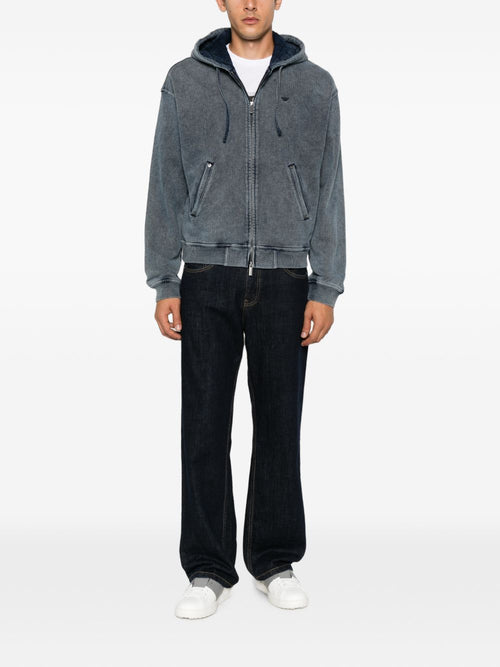 Emporio Armani Sweaters NAVY
