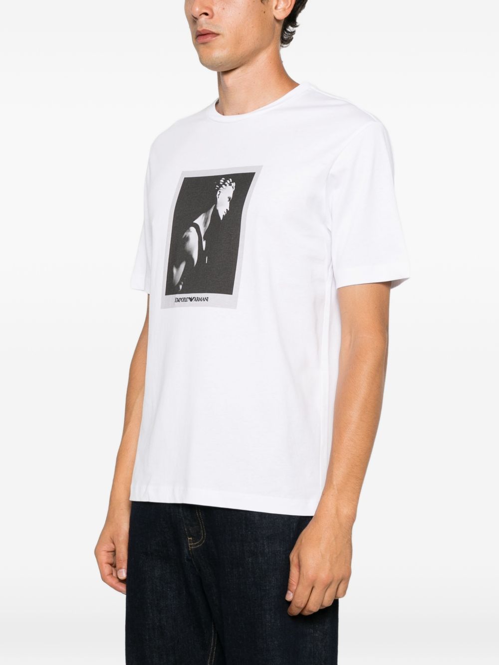 EMPORIO ARMANI CAPSULE T-shirts and Polos WHITE