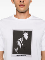 EMPORIO ARMANI CAPSULE T-shirts and Polos WHITE