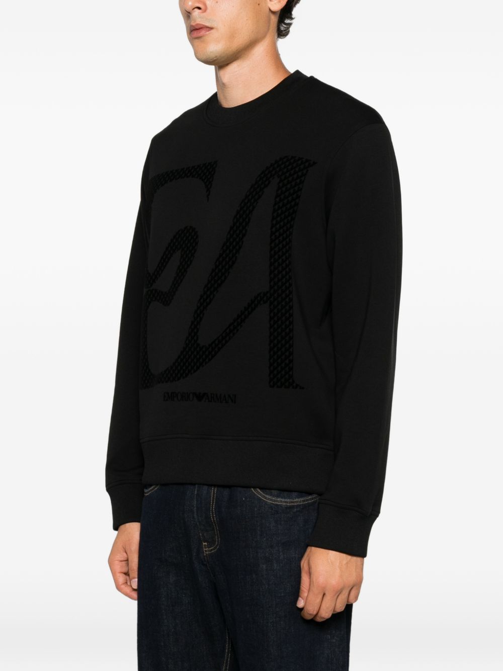 Emporio Armani Sweaters NAVY
