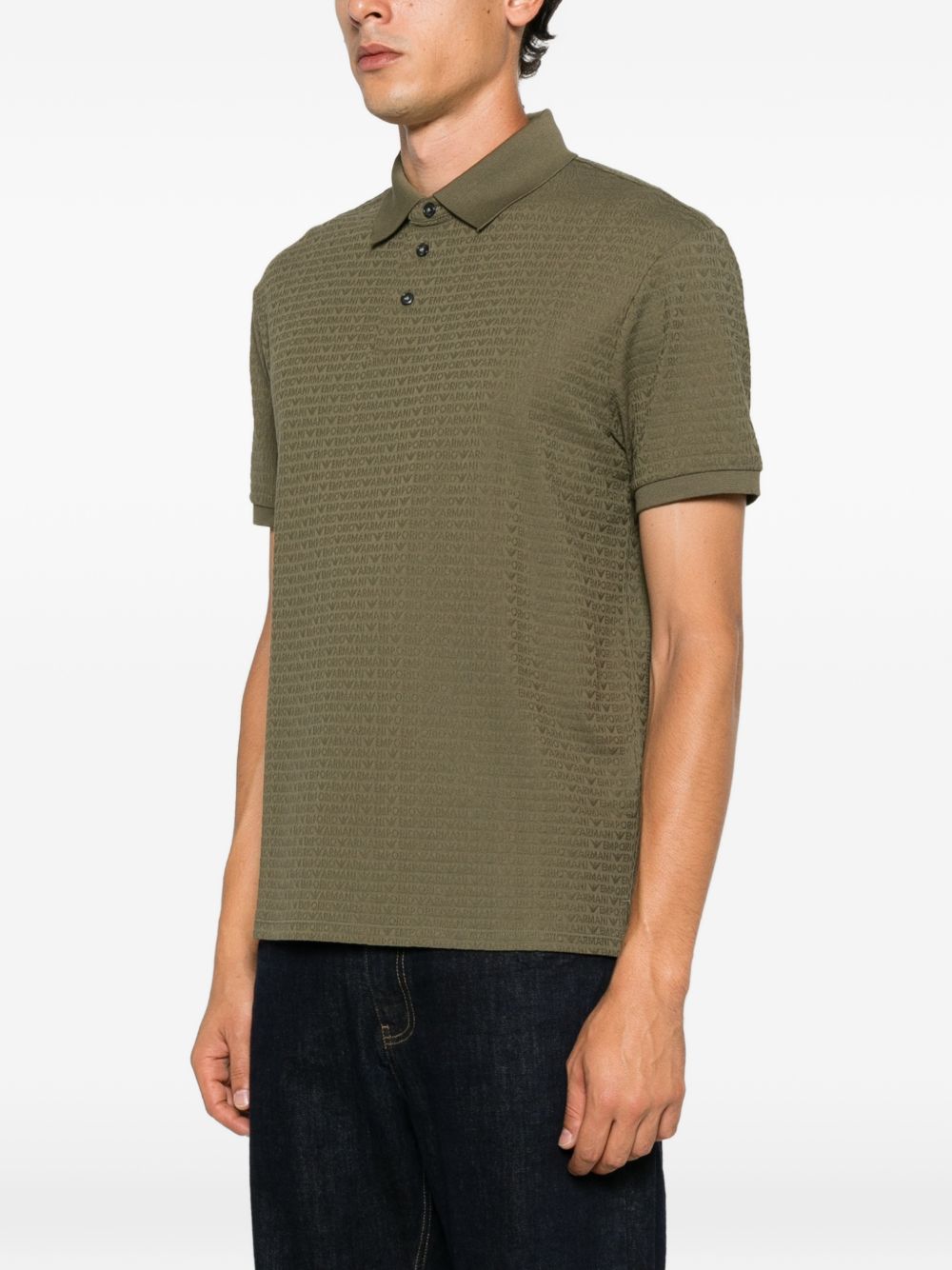 Emporio Armani T-shirts and Polos GREEN