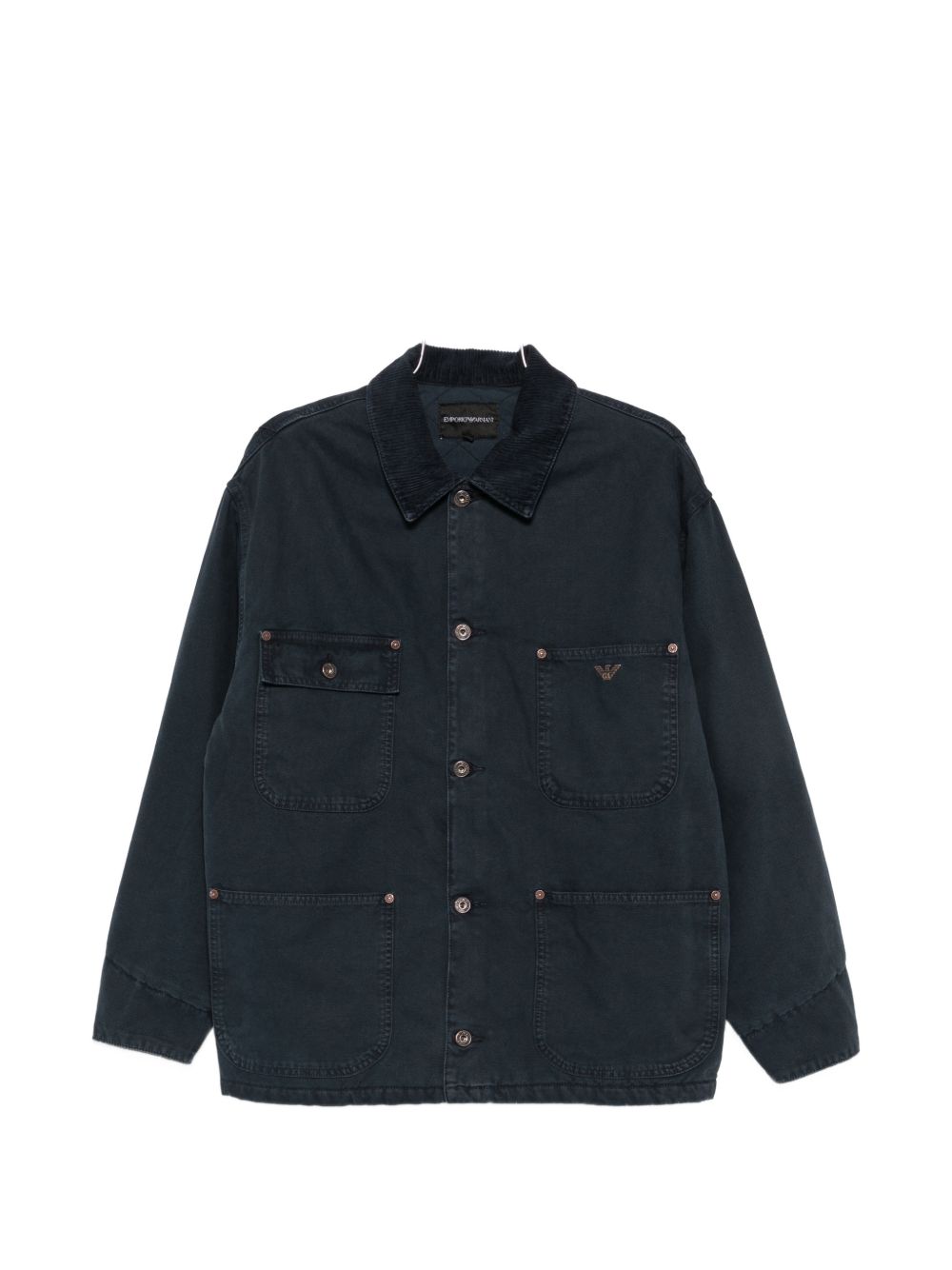 Emporio Armani Jackets NAVY
