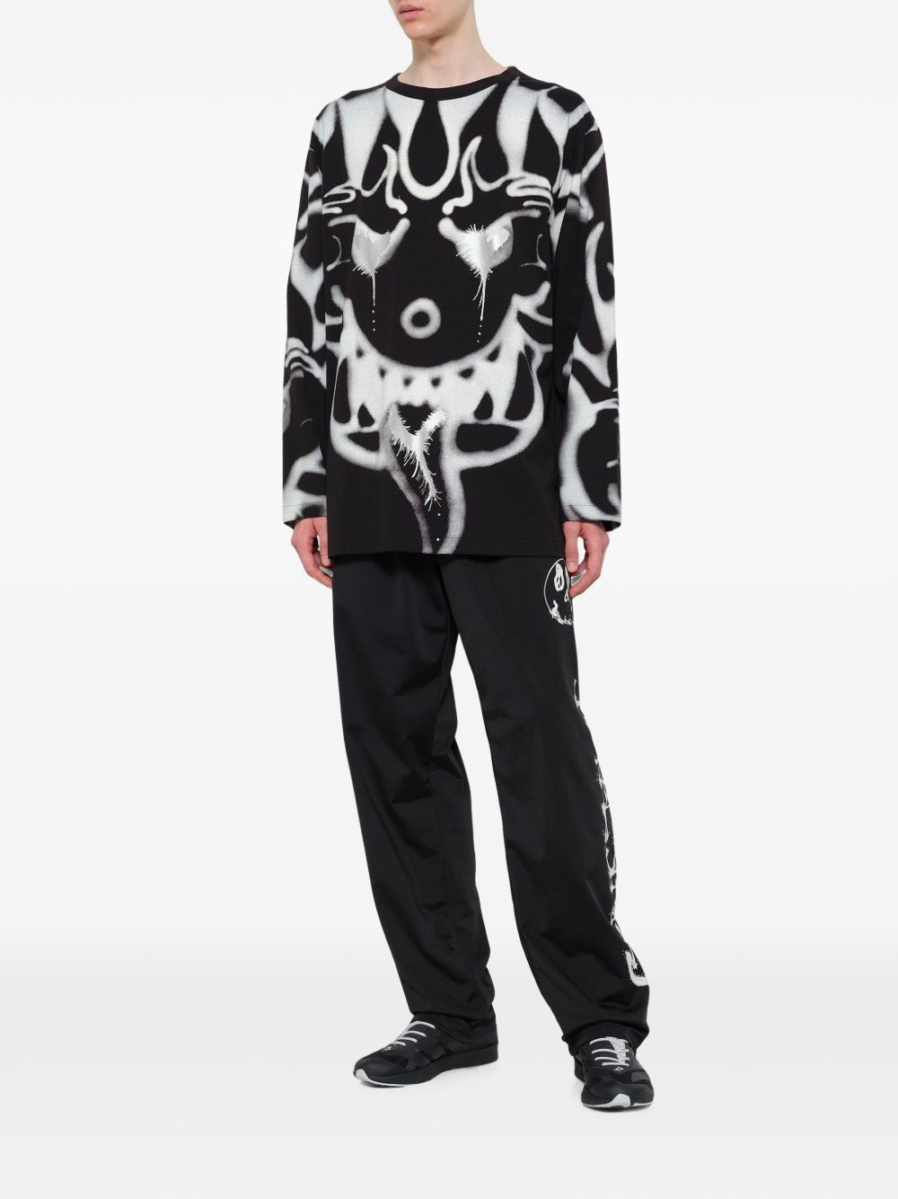 Y-3 T-shirts and Polos BLACK