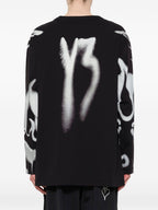 Y-3 T-shirts and Polos BLACK