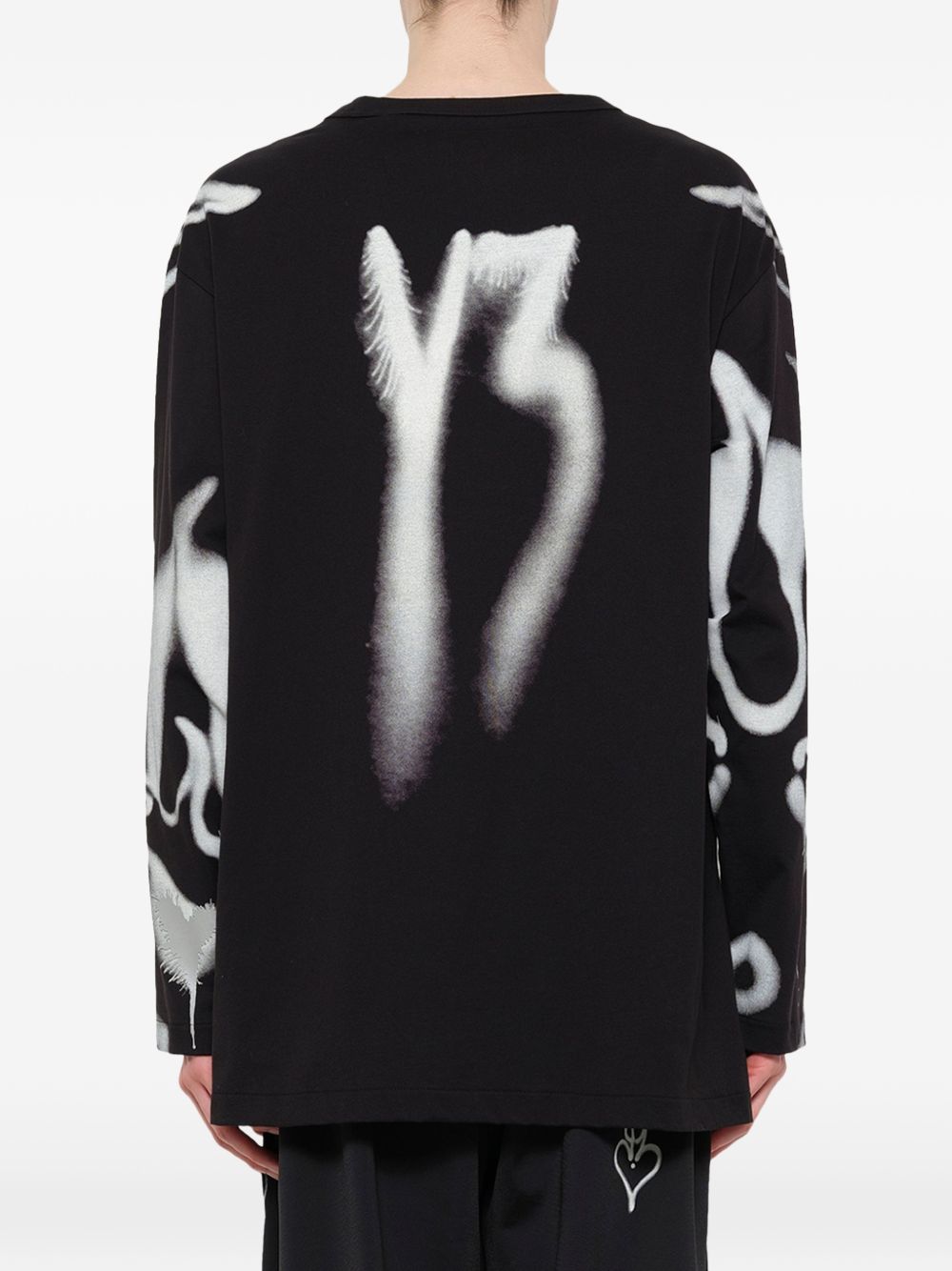 Y-3 T-shirts and Polos BLACK
