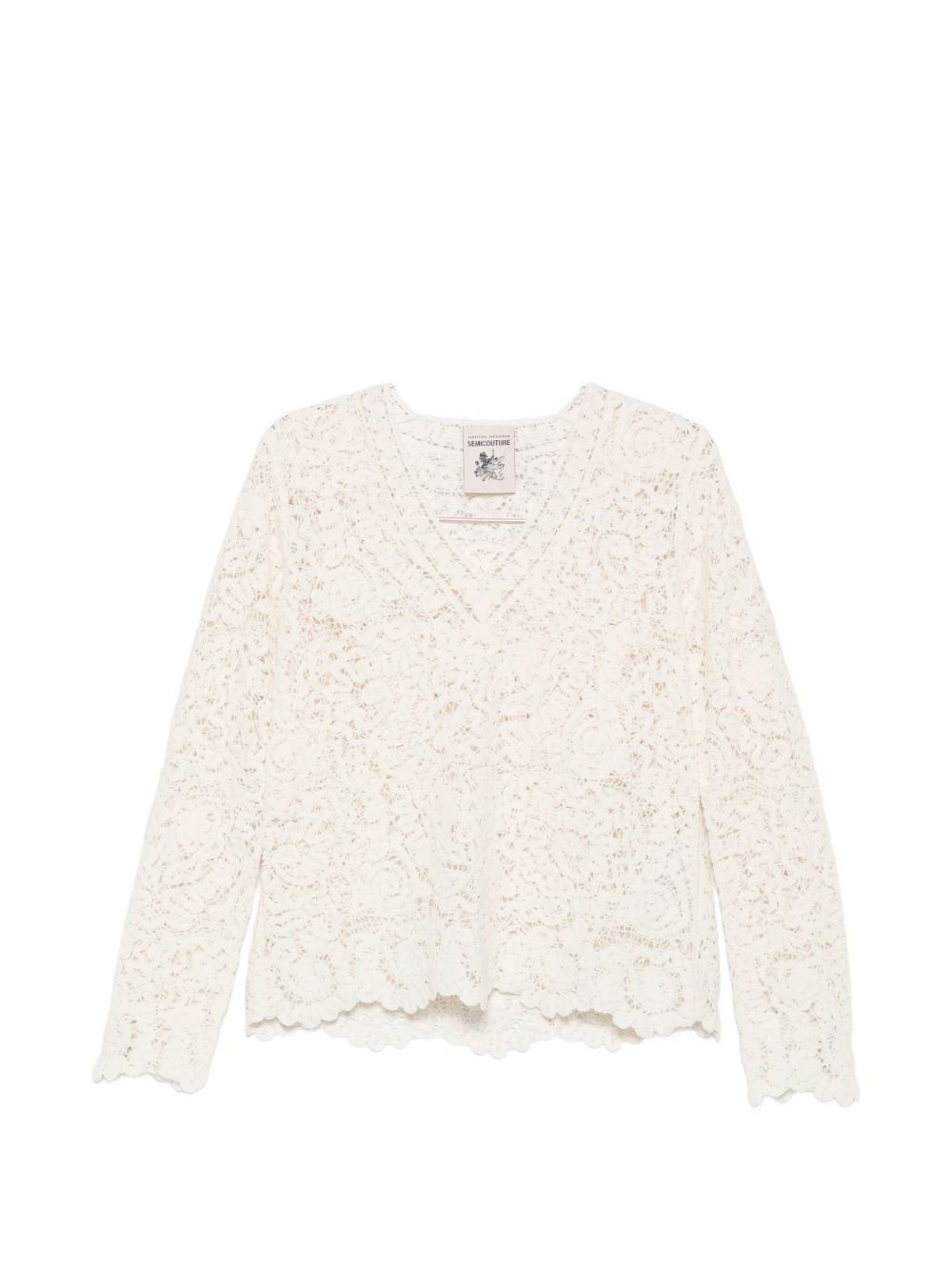 Semicouture Sweaters WHITE
